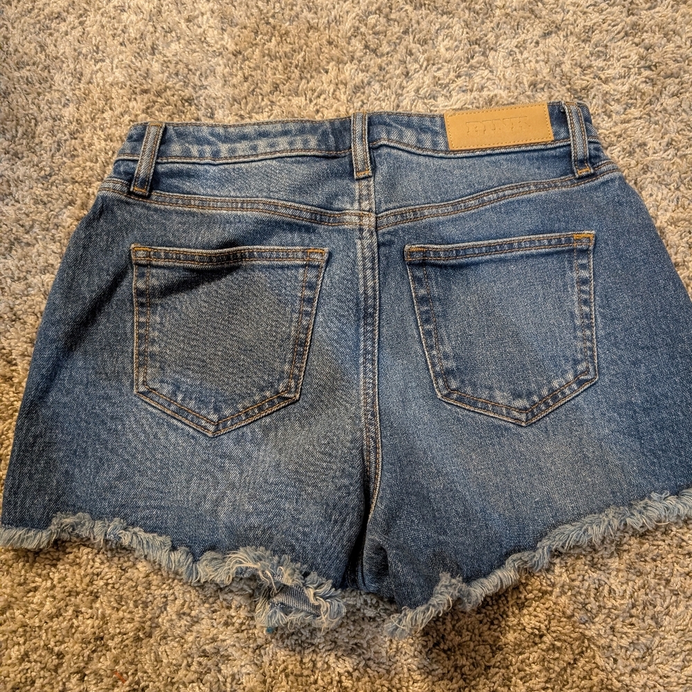 Pink! Denim Short - Picture 2 of 3